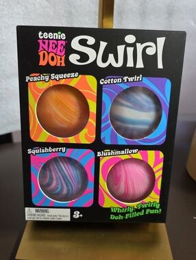 Nee Doh Swirls Nwt Set Of 4